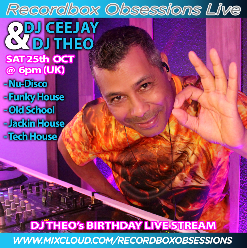 Recordbox Obsessions - DJ Theo & DJ Ceejay - 25-10-2025