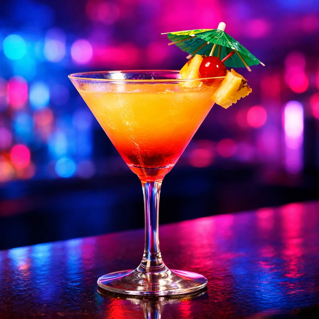 Hawaiian Martini Cocktail