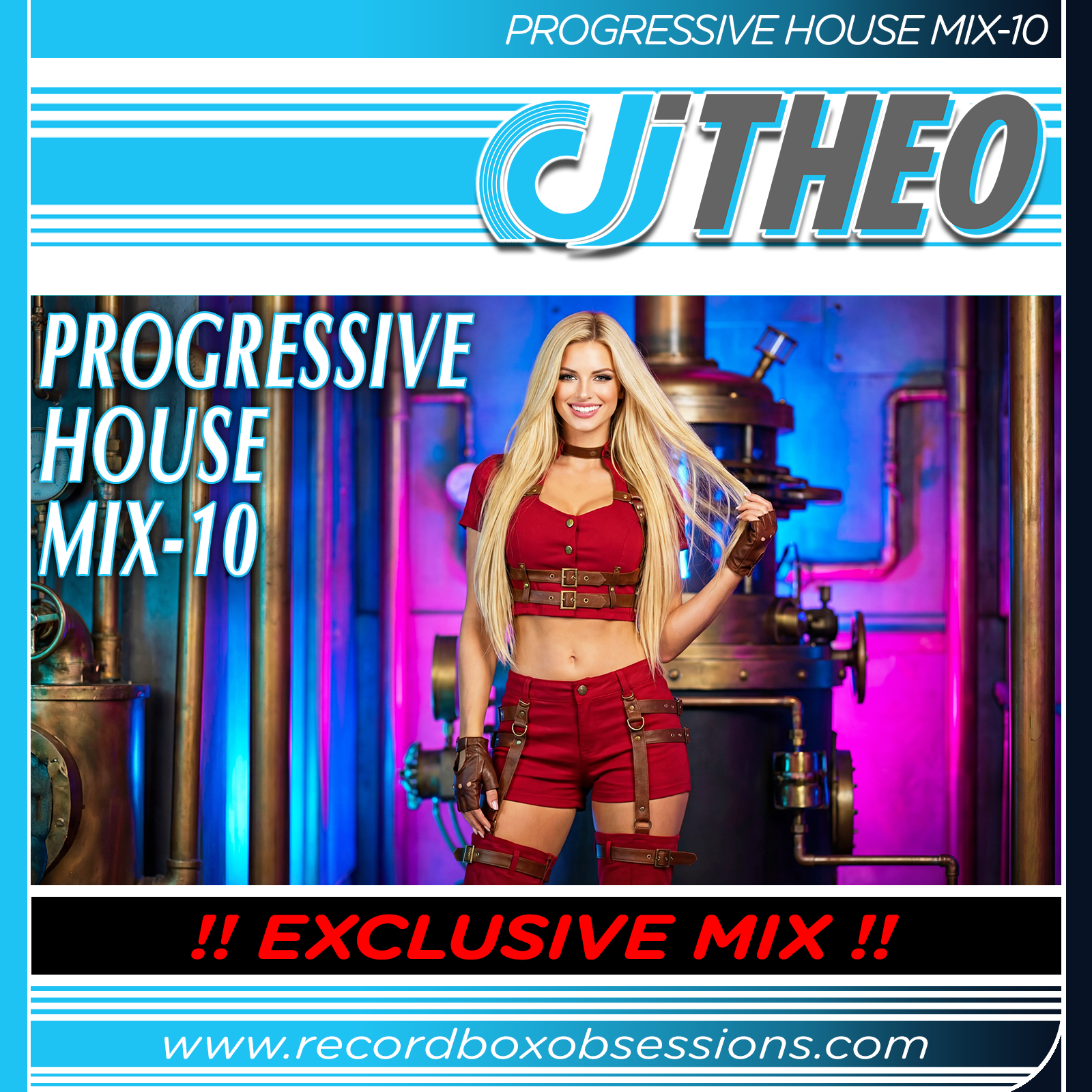 Progressive House Mix-10 - DJ Theo - Recordbox Obsessions
