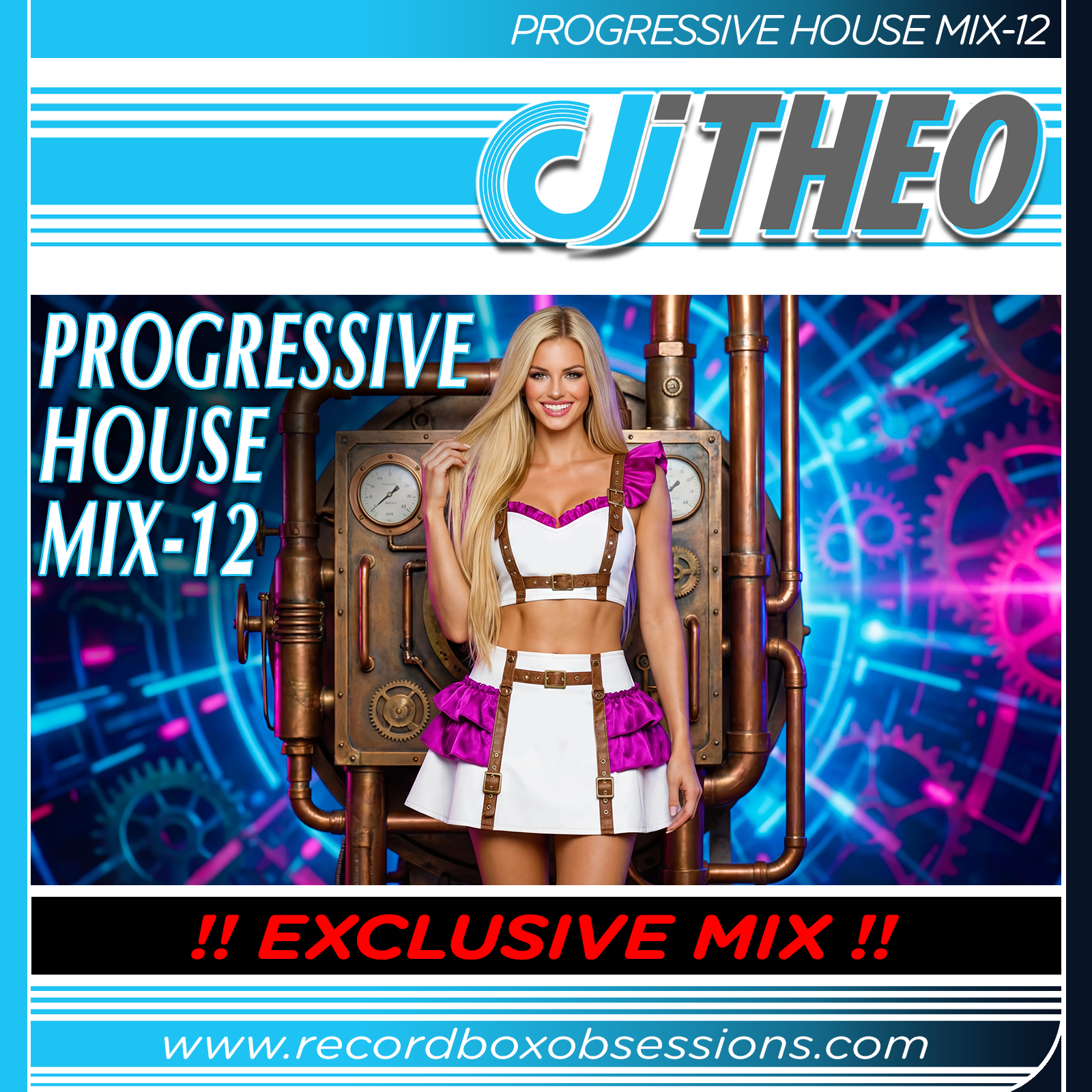 Progressive House Mix-12 - DJ Theo - Recordbox Obsessions