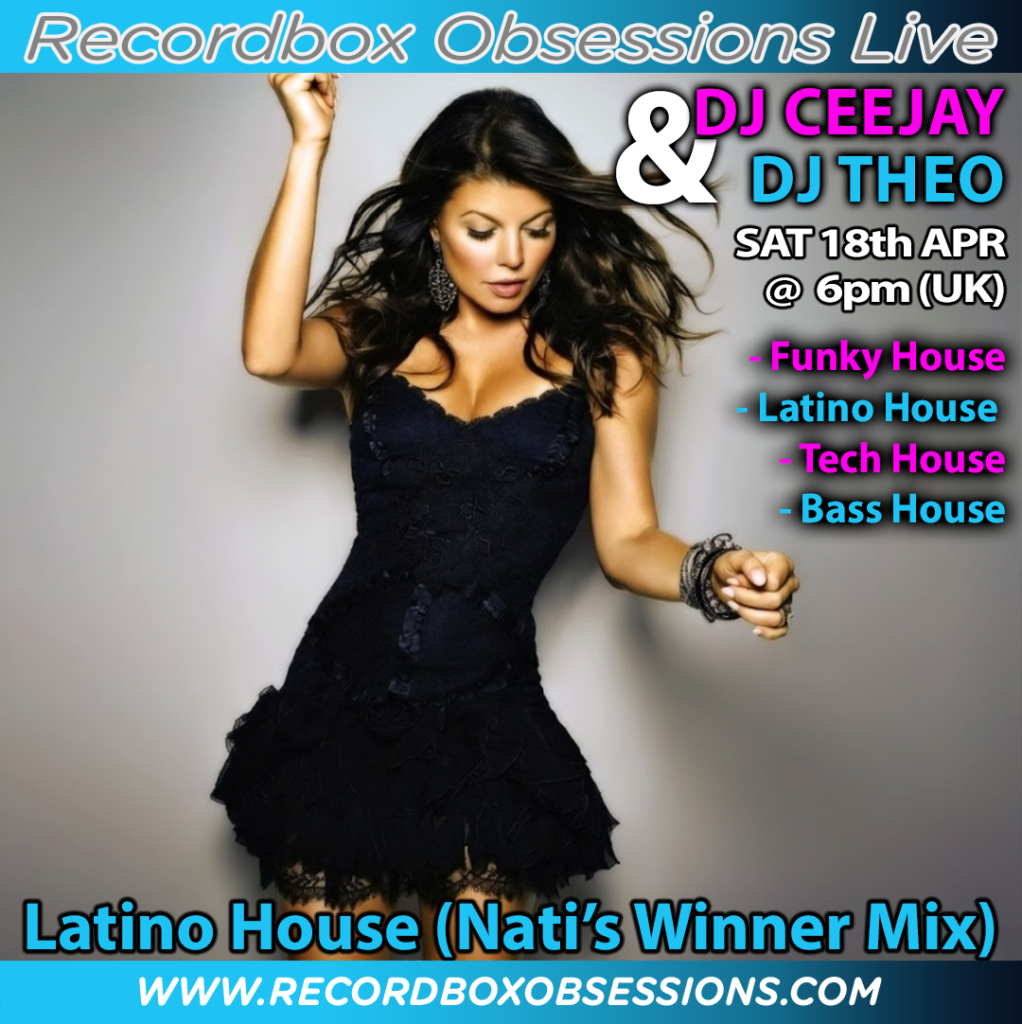 Recordbox Obsessions - DJ Theo & DJ Ceejay - Livestream 18-04-2026